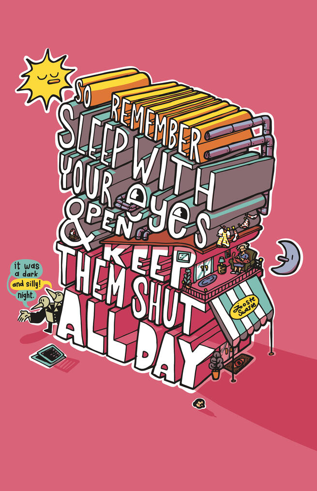 Comic Quote Poster I